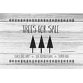 thumbnail image 2 of Murdock, Ramona 32x23 White Modern Wood Framed Museum Art Print Titled - Trees for Sale BW, 2 of 4