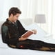 thumbnail image 4 of Balery Cool Skull Western Cowboy Pijama para Hombre de Dos Piezas con Manga Larga, Conjunto de Dormir y Descanso Suave con Bolsillos-Medium, 4 of 5