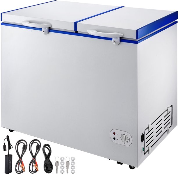Vevor Chest Freezer 245 Quart Commercial Rv Deep Freezer 8 2 Cu Ft Compact Vehicle Electric Cooler Fridge 12v 24v Dc With Lock For Car Home Camping Truck Party 0 4 32 Suit For Solar Power Walmart Com Walmart Com