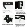 thumbnail image 2 of Aquarium Light Bracket With Adjustable Hanger Alloy Fixtures Clip Light Holder Bracket for Aquariums, 2 of 9