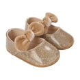 thumbnail image 5 of JAJAHO Baby Toddler Girls Sandels Pu Leather First Walking Shoes Summer Soft Sole Flat Sandels Flexible Barefoot Footwear, 5 of 9