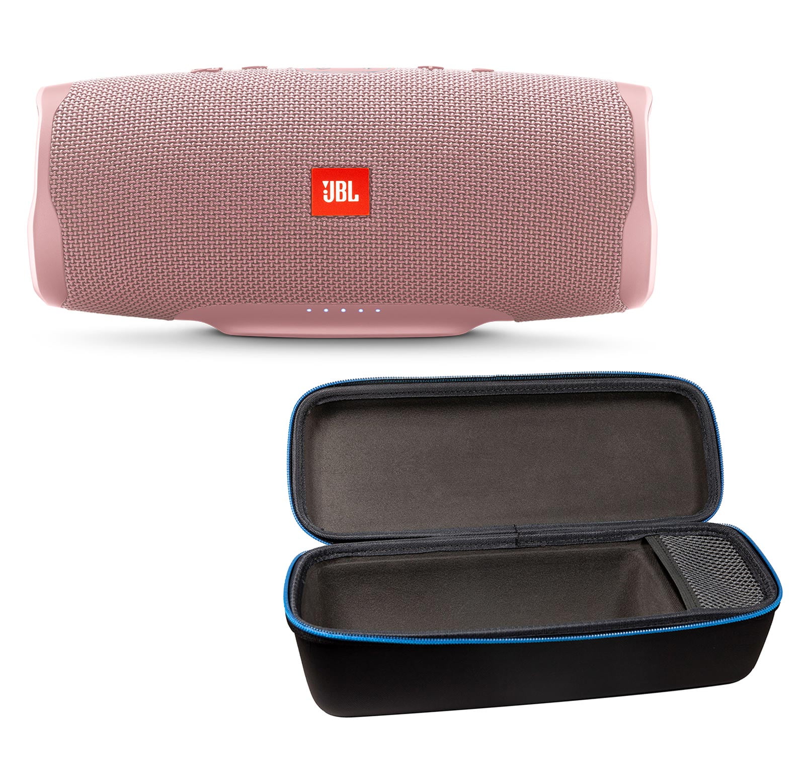 JBL Charge 4 Portable Bluetooth Speaker with Waterproof, Pink, JBLCHARGE4PINK-FLIP4CASE
