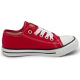 thumbnail image 4 of Tenis Bubble Gummers Harry Blanco 12-21 Choclo Lona Agujeta rojo 20, 4 of 6