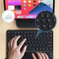 thumbnail image 3 of GJX Bluetooth Keyboard Wide Compatibility Wireless Keyboard Comfortable Key Feel Type-C Interface Wireless Keyboard with Touchpad Yellow, 3 of 4