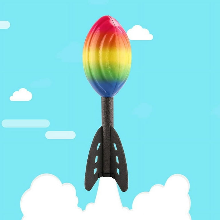 Foam Hand Throwing Rocket Toys Parent Child Outdoor Game Toy for Children