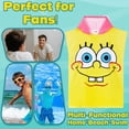 thumbnail image 3 of Poncho de algodón con capucha Towel Get Trend de Bob Esponja, de 9 a 14 años, 3 of 6
