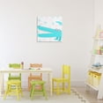 thumbnail image 3 of Stupell Industries Contemporary Electric Blue Crocodile Canvas Art, 17 x 17, by Carla Daly, 3 of 8
