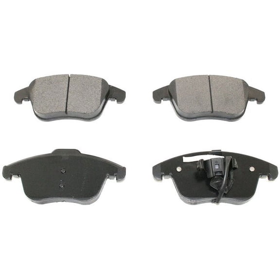 Front Brake Pad Set - Compatible with 2009 - 2018 Volkswagen Tiguan 2010 2011 2012 2013 2014 2015 2016 2017