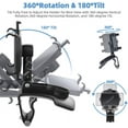 thumbnail image 3 of HSHDLDF Support de Téléphone pour Voiture, Support de Cellulaire pour Voiture Rotation à 360 Degrés Support de Tableau de Bord Compatible pour iPhone 11/12 Pro Max TP Max XR 8 8Plus 7 Samsung Galaxy S10 S9 S8 LG et Mo, 3 of 6