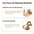 thumbnail image 5 of MOYISHI 3pcs Pill Organizer Travel, Small Pill Container Daily Pill Box for Purse Pocket, 5 of 6