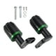 thumbnail image 1 of Protección deslizante contra choques de marco de aluminio verde para Kawasaki Zx-6R Zx 6R 2024-2025, 1 of 11