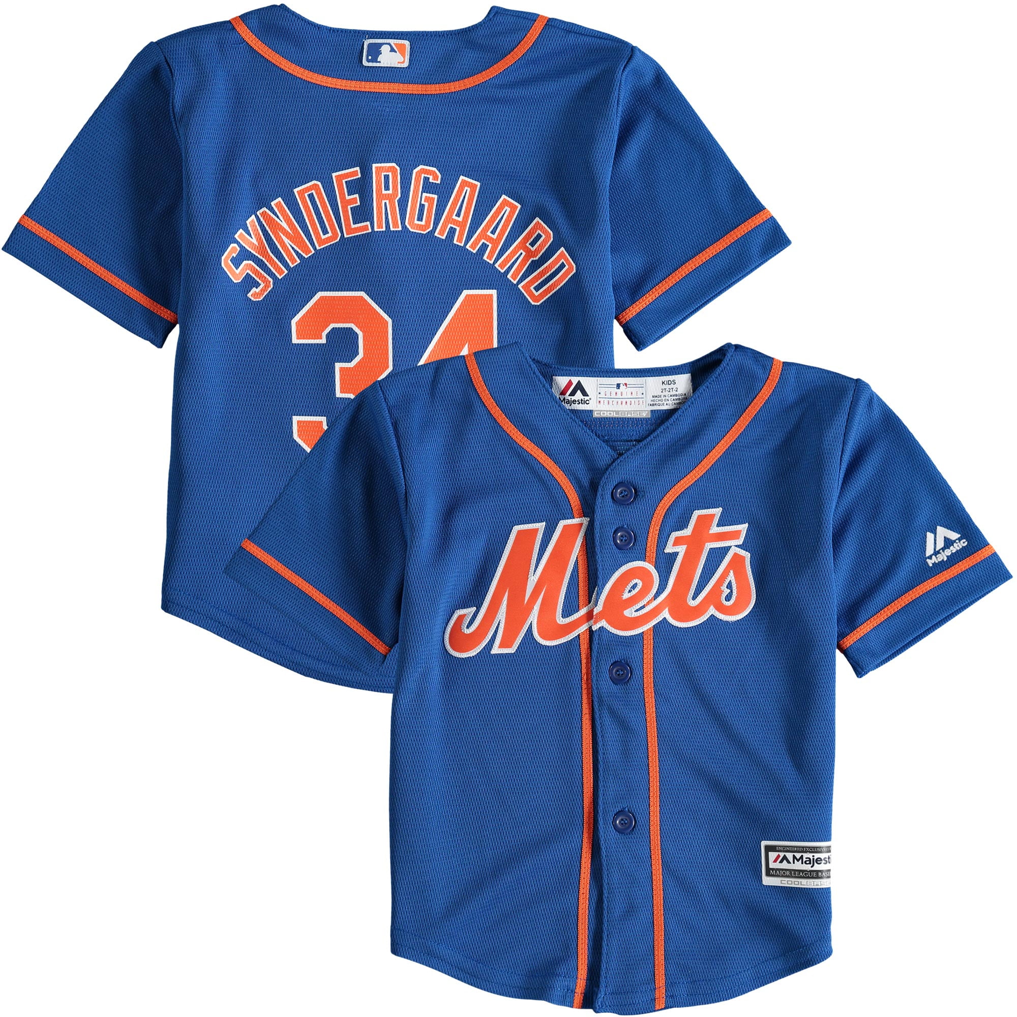ny mets official jersey