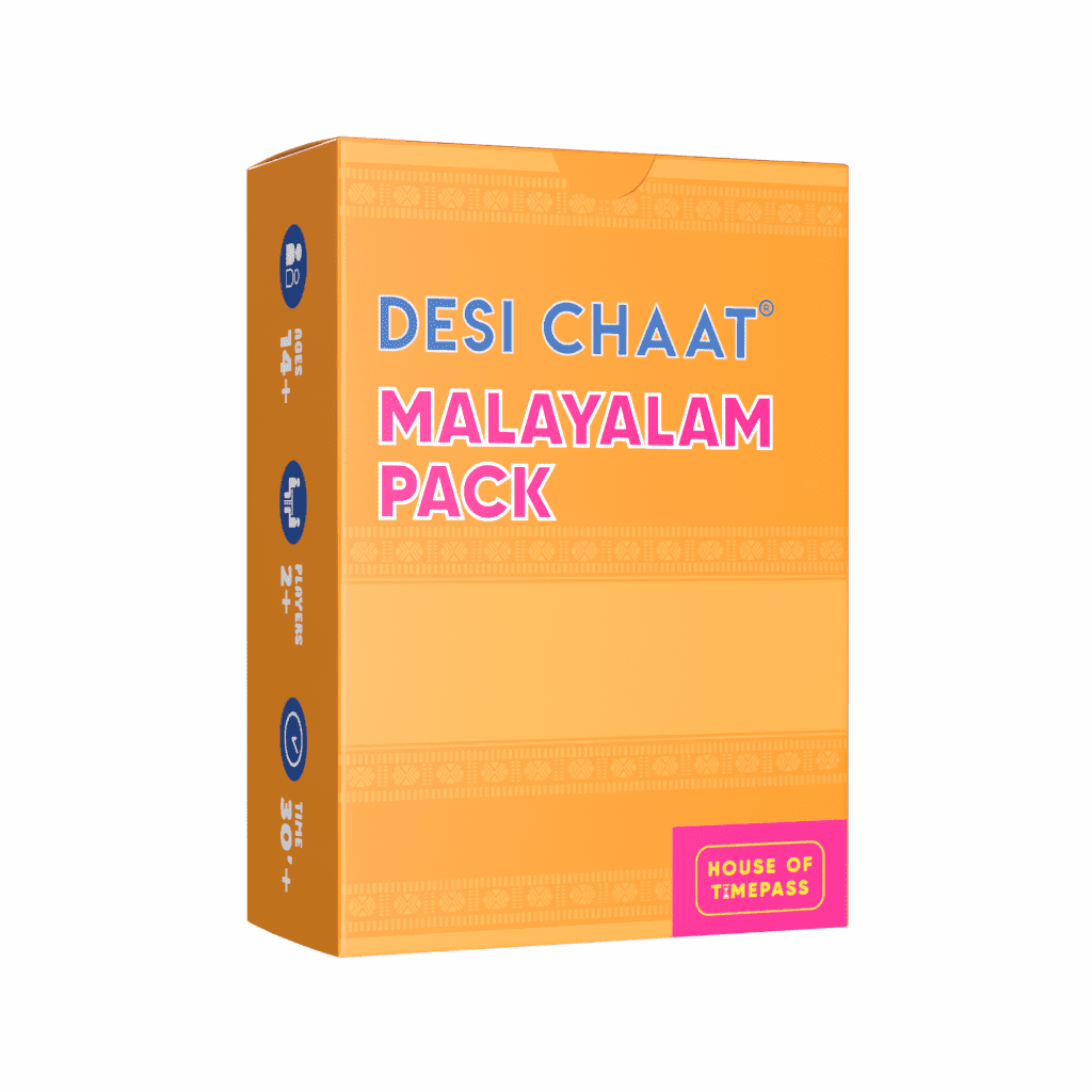 Desi Chaat Malayalam Taboo Game Pack l Onam Game l Onam Gift l 360 Words l 90 Cards l Malayalam Taboo l Desi Game l Kerala