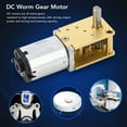 thumbnail image 4 of DC 6V Single Shaft DC Gear Motor Speed Reduction Motor with Fixed Base for Machine Replacement, 4 of 7