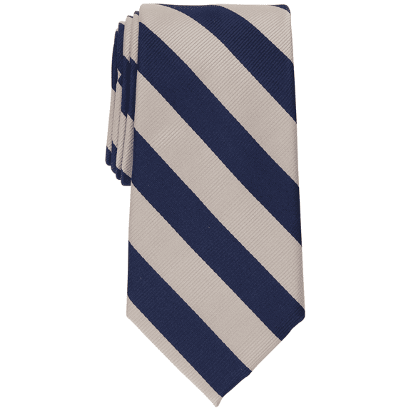 Club Room TAUPE Men's Classic Stripe Tie, US One Size