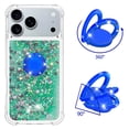 thumbnail image 2 of GANGXUN Funda Glitter Líquida para iPhone 17 Pro Max con Anillo Brillante, TPU Antichoques y Esquinas Reforzadas, Soporte, 2 of 6