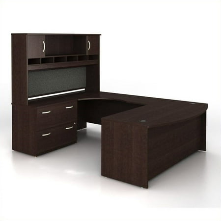 Series U-shape Computer - Bush Business Series C 4-Piece U-Shape Left-Hand Computer Desk