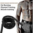 thumbnail image 2 of Cuerda de ping pesada, cuerdas de batalla, cuerda de saltar con peso para ejercicios de fitness para hombres,, 2 of 3