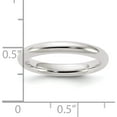 thumbnail image 3 of Sterling Silver Ss 3mm Comfort Fit Size 13 Band Made In United States qcf030-13, 3 of 5