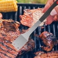 thumbnail image 2 of 2 Pcs Bbq Cleaning Brush Grill Grate Cleaner Multi Functional Scraper Stainless Steel, 2 of 6