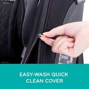 Evenflo Revolve360 Extend All-in-One Rotating Car Seat with Quick Clean Cover, Rowe Pink