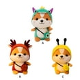 thumbnail image 2 of fastboy Plush Squirrel Doll Charming And Huggable Toy For Every Age Wide Applications Green, 2 of 6