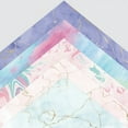 thumbnail image 7 of Roobee by Mara Mi Marble Paper Pad 12" x 12" - 24 lb/ 100 GSM, 50 sheets, 7 of 7