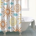 thumbnail image 5 of Gothic Shower Curtain Set - Dark Celestial Moon & Star Print, Mystical Cosmic Bath Decor, Waterproof Polyester 72"x84", Goth Aesthetic Gift, 5 of 5