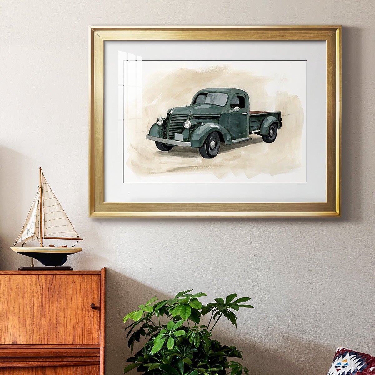 Pickup II Premium Framed Print - Ready to Hang