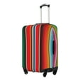 thumbnail image 2 of Naloa Mexican Serape Blanket Stripes Elastic Suitcase Protector, Travel Suitcase Protector Cover Fits 18-32in Suitcase - Small, 2 of 9