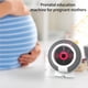 thumbnail image 5 of Sidaley Reproductor de CD Bluetooth Máquina de educación prenatal Montado en la pared 87.5KHZ-108.0MHZ Reproductor de música CD Altavoces dobles Cables de audio/vídeo No. 4, 5 of 6