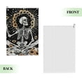 thumbnail image 2 of ONETECH Skeleton Sunflower Star Golf Towel Funny Golf Towel for Men Golf Accessories and Gifts 2PC, 2 of 7