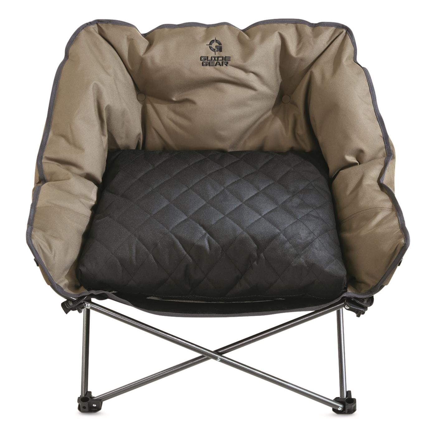 Guide Gear Padded Portable Pet Bed Brown