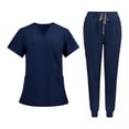 thumbnail image 1 of Uniforme de enfermera,Conjunto de uniforme de enfermera,pantalón largo,parte e inferior del uniforme,Traje de trabajo de enfermera para mujer,ropa de trabajo para spa y peluquería de, 1 of 8