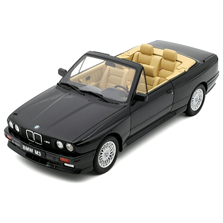 SALE BMW M3 Cabriolet E30 ミニカー otto 1/18 1/18 OTTO 1989 BMW E30 M3 Convertible (Black) Resin Car