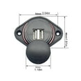 thumbnail image 2 of Ruiboury Dual Charger USB Port Wearable Universal Wide Application Power Socket Bus Boat Electronics Charging Household, 2 of 6
