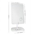 thumbnail image 5 of IMPRESSIONS Touch Pro Makeup Mirror with LED Light and Bluetooth Speaker, Rectangle Vanity Mirror with USB Charging Port and Standing Base, 5 of 17