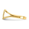 thumbnail image 4 of 14K Yellow Gold Ring Band Themed Polished Mom Heart, Size 5, 4 of 5