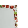 thumbnail image 2 of Ambesonne Fruit Fitted Sheet, Watercolored Fruits Art, Full Size, Lime Green Red, 2 of 2