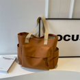 thumbnail image 4 of 2024 Nuevo bolso de mujer, bolso de hombro sencillo de moda, bolso de mano de lona de gran capacidad y alta calidad, gran oferta en verano, 4 of 5