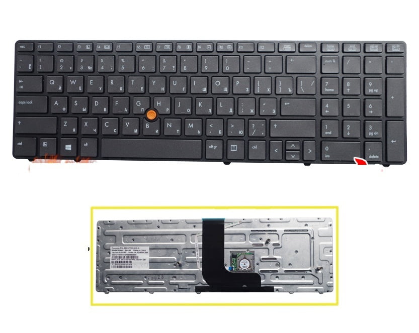 HP Probook 6560B 6565B Backlit Keyboard 690647001