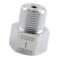 thumbnail image 1 of Flynix Metal Soda Cylinder Adapter Lightweight Soda Maker Accessory Sturdy Compact Easy, 1 of 9