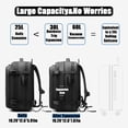 thumbnail image 4 of SQDWYGUO Vacpack Backpack, Airback Backpack with Pump, 60L Expandable Backpack with Vacuum Compression, Waterproof and Anti-Theft Air Vacuum Backpack for Travel,Green, 4 of 6