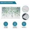 thumbnail image 5 of Sage Green Eucalyptus Leaves Placemats Set of 4, Spring Summer Botanical Rustic Washable Wipeable Table Mats for Dining Tables, Indoor Outdoor Kitchen Place Mats for Holiday Party Table Decor, 5 of 9