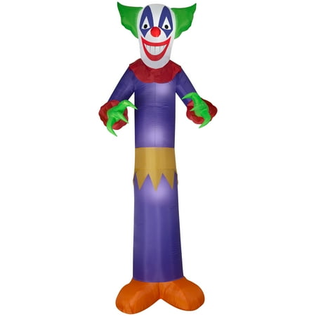 Halloween Airblown Inflatable Clown 12ft Tall By Gemmy Industries