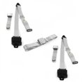 thumbnail image 1 of Chevy II 1962-1965 Airplane 3 Point Gray & Grey Retractable Bench Seat Belt Kit - 3 Belts, 1 of 1