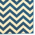 thumbnail image 3 of Claremont Chevron Blue Rug, Multiple Sizes, 3 of 3