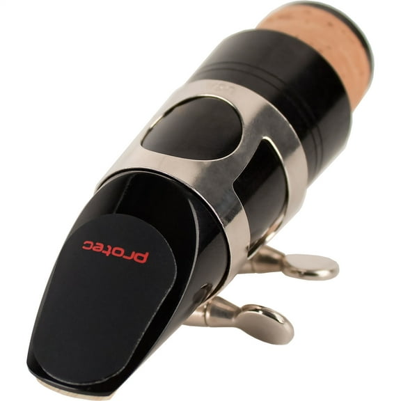 Protec Woodwind Mouthpiece Cushions, .8mm Thick, 6-Pack, Large (Black)