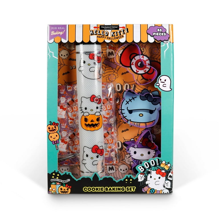 Sanrio Hello Kitty Halloween 45-Piece Cookie Baking Set - Walmart.com