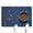 White-151, variant on Dog Food Mat Space Galaxy Astronaut Planet Starry Night Cosmos Pet Feeding Mat Absorbent Waterproof Non-Slip Durable